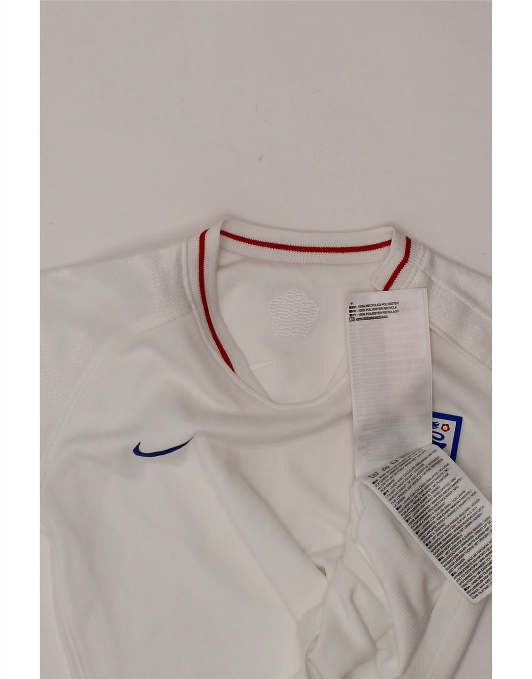 NIKE Camiseta Inglaterra para Bebés 12-18 Meses Blanco Poliéster