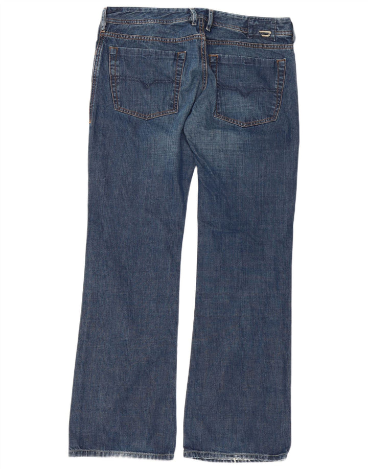Diesel Vaqueros Bootcut Para Hombre W34 L32 Algodón Azul