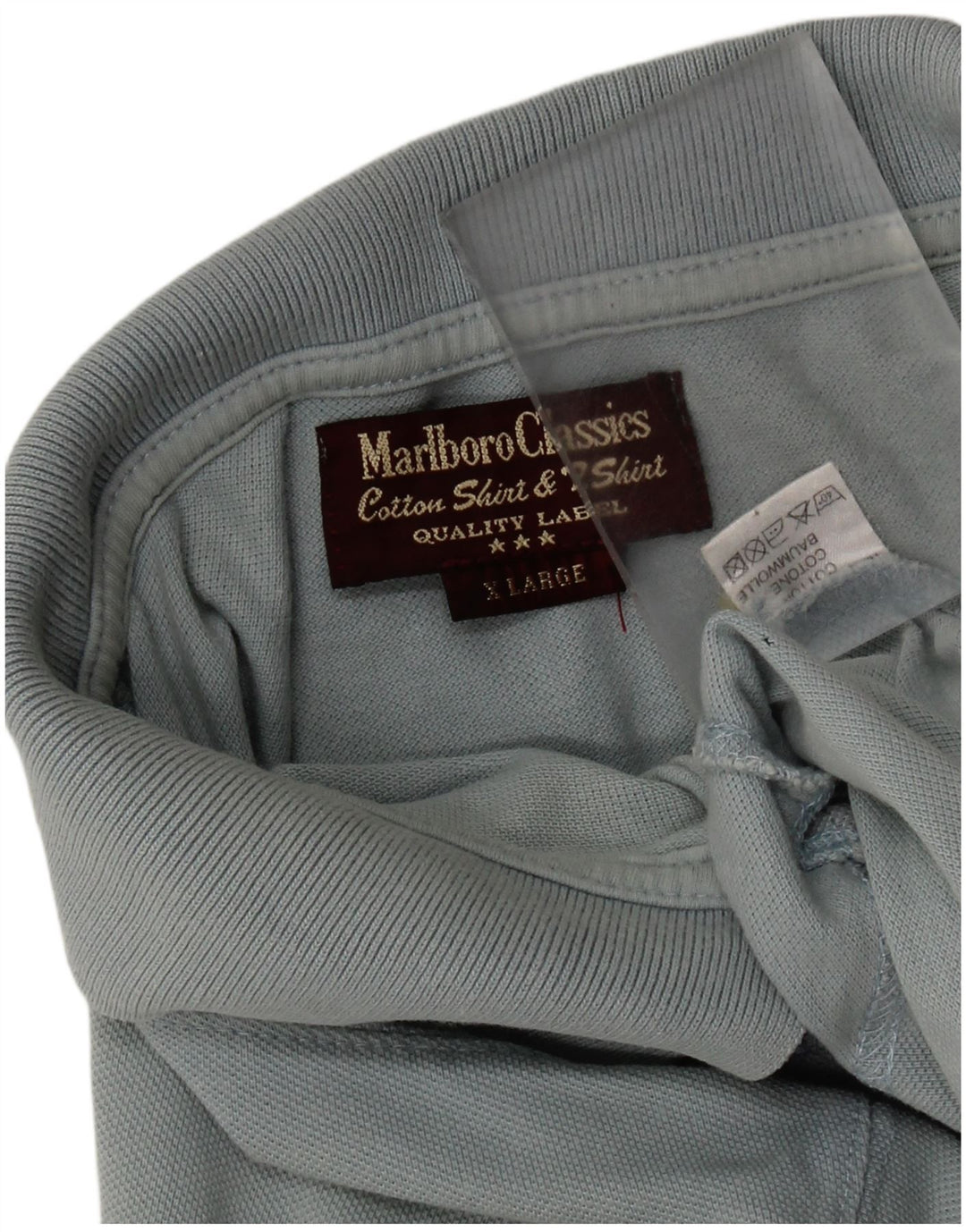 MARLBORO CLASSICS Polo Hombre XL Algodón Azul