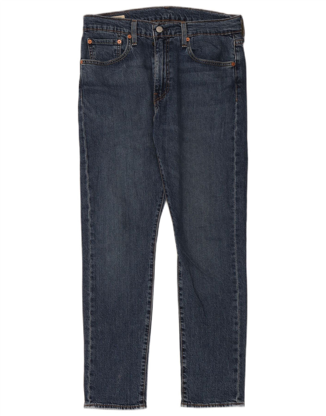 Levi's Hombre 512 Slim Tapered Jeans W32 L30 Algodón Azul