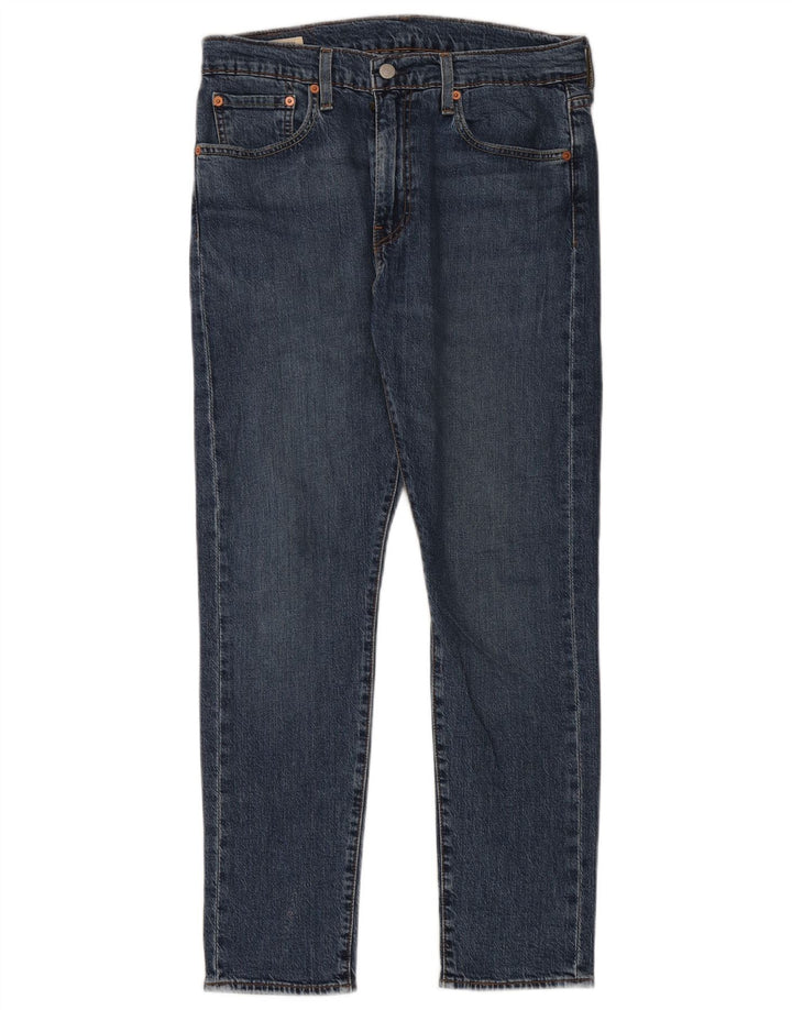 Levi's Hombre 512 Slim Tapered Jeans W32 L30 Algodón Azul