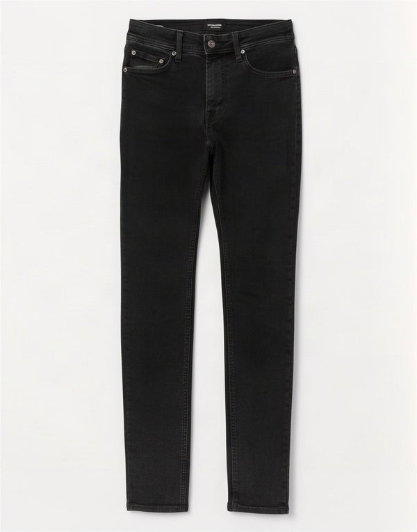 Jack & Jones Vaqueros pitillo Liam para hombre W32 L32 Algodón negro