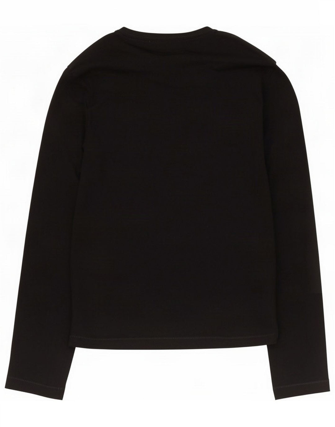 Top para hombre de French Connection, manga larga, algodón negro mediano