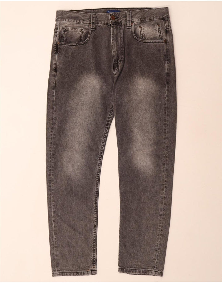 ZARA Vaqueros Slim Hombre EU 40 Medium W31 L29 Algodón Gris