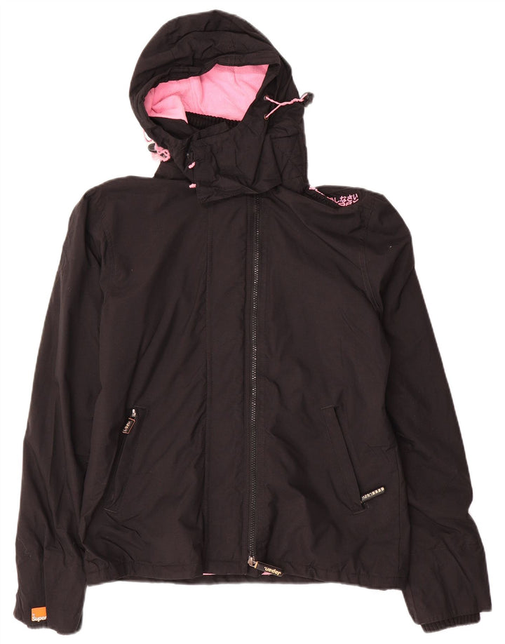 SUPERDRY Chaqueta cortavientos The Windcheater para mujer UK 40 Large Black