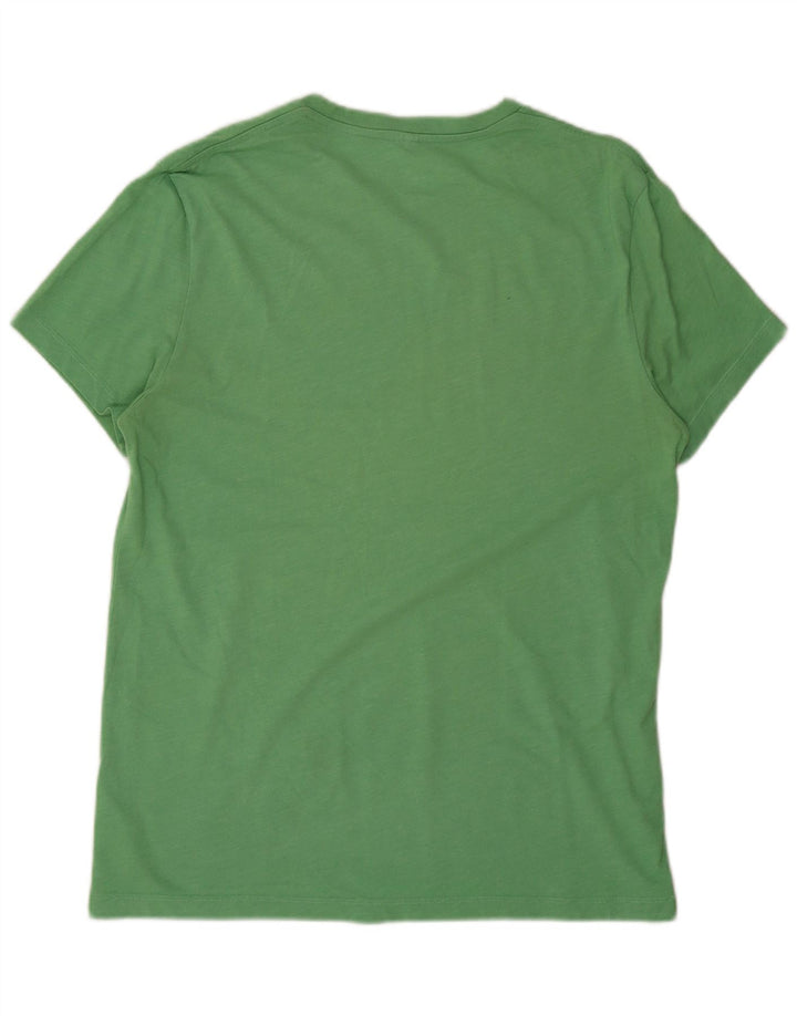Jack Wills - Camiseta para hombre, color verde medio, algodón