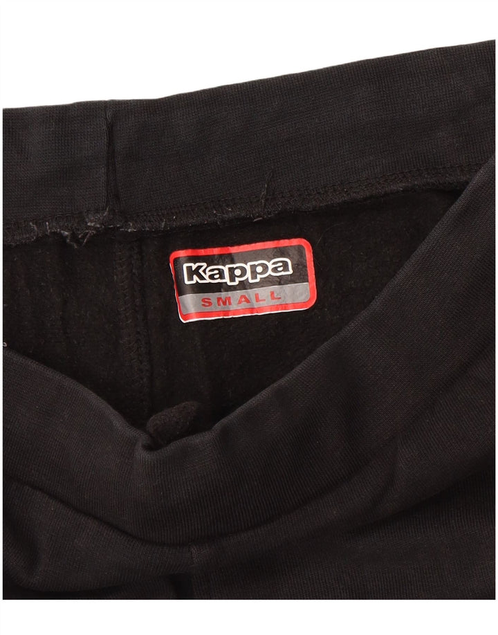 KAPPA Womens Tracksuit Trousers Joggers UK 10 Small  Black