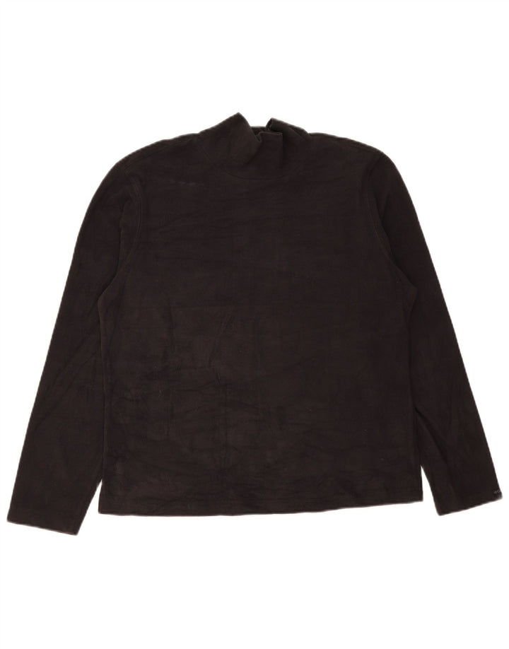 Columbia Jersey polar para mujer UK 46 Grande Poliéster negro