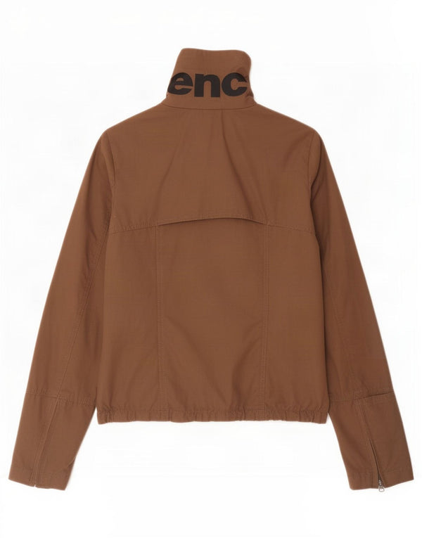 Chaqueta cortavientos con estampado Bench para mujer UK 6 XS Algodón marrón