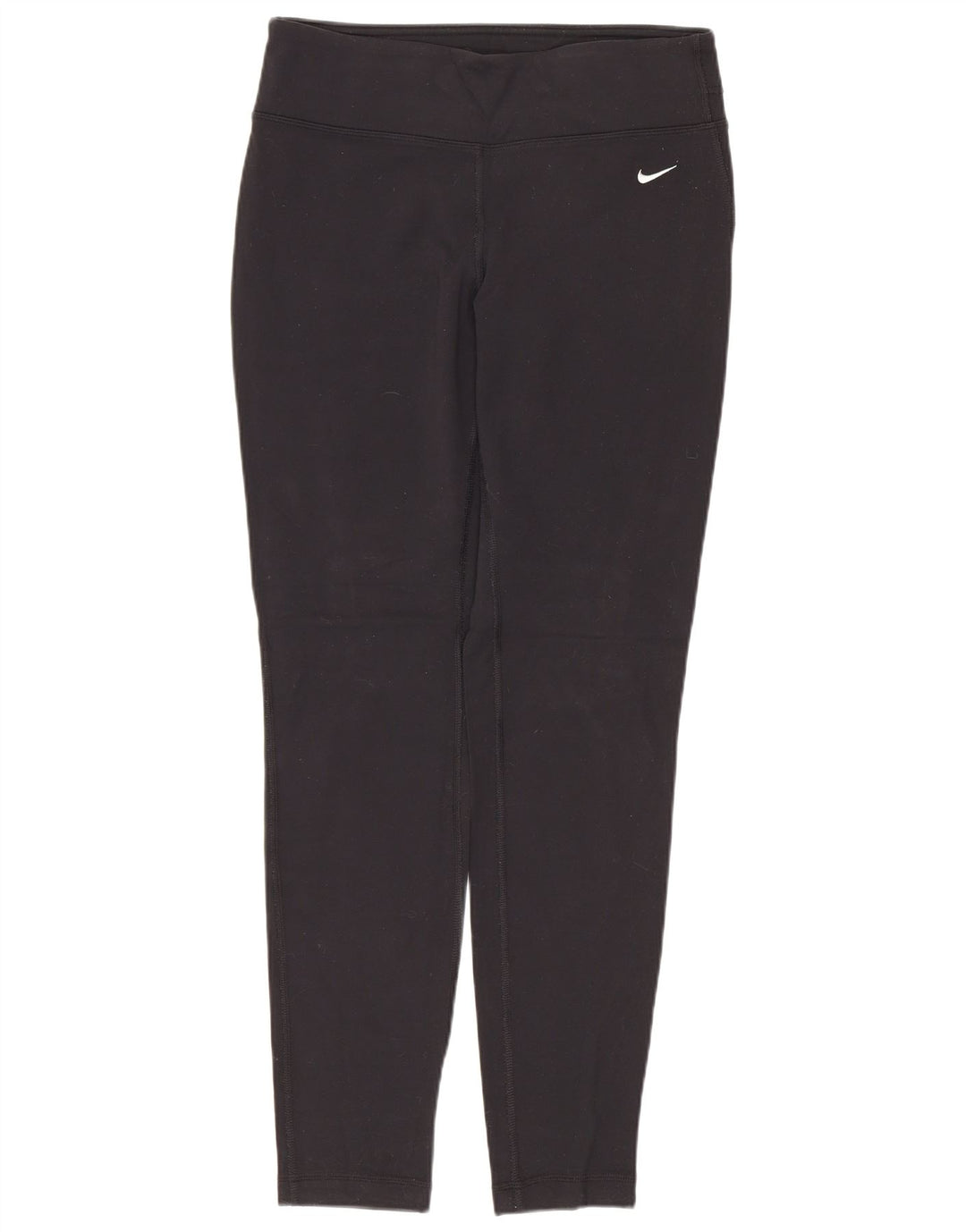 NIKE Leggings Dri Fit para Mujer UK 12 Medium Black Nylon