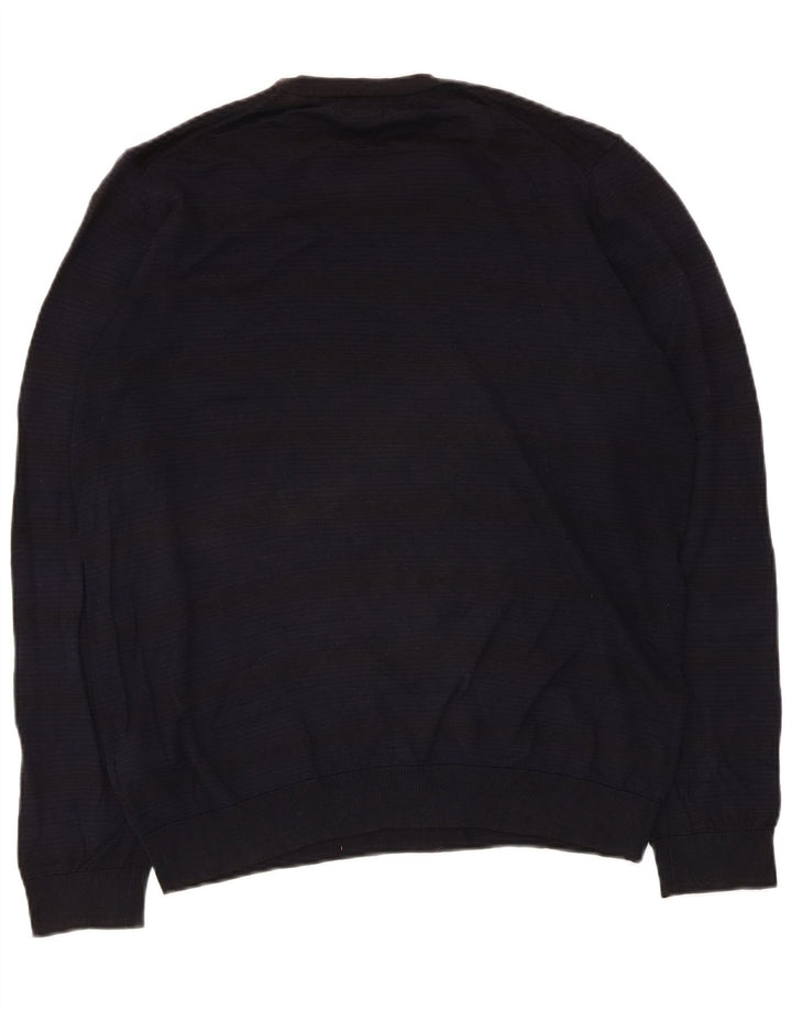 Marks & Spencer Jersey Autograph con Cuello Redondo para Hombre Azul Marino Mediano