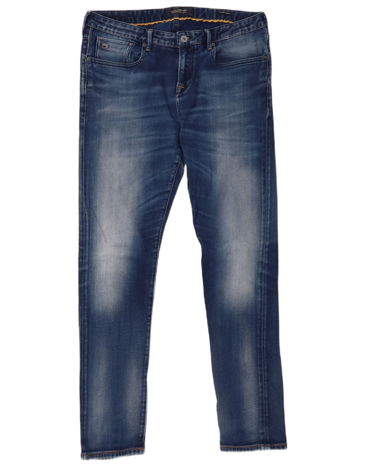 Vaqueros rectos para hombre Scotch & Soda W32 L32 Algodón azul