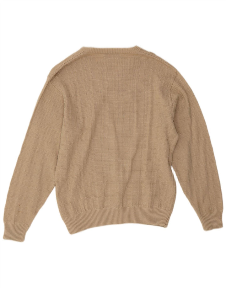 Marks & Spencer Suéter con Cuello en V para Hombre Pequeño Acrílico Beige
