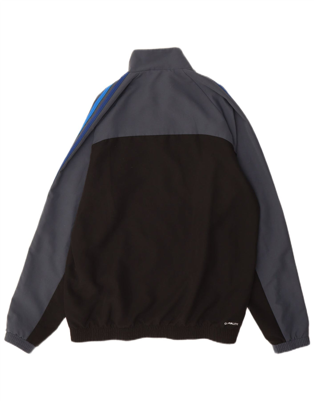 Adidas Mens Climalite Chándal Top Chaqueta Reino Unido 40/42 Gris Medio Colorblock