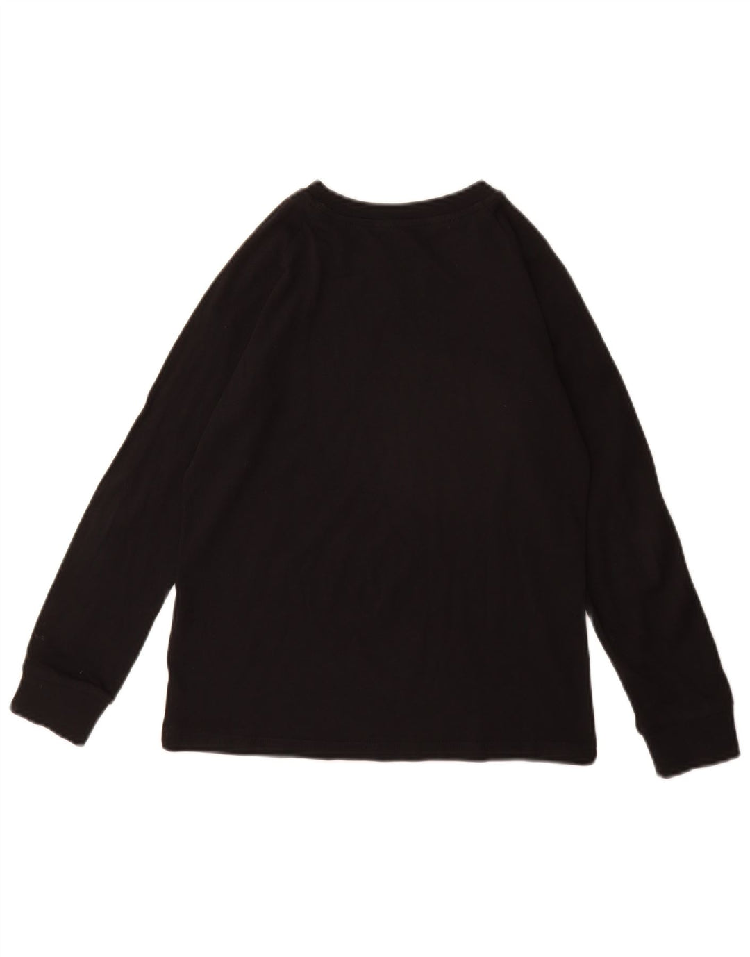 ADIDAS Camiseta Niña Manga Larga 9-10 Años Negro Algodón