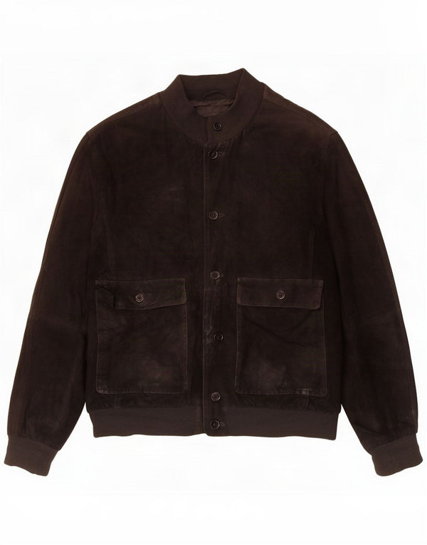 Chaqueta de gamuza para hombre de Gimo's UK 44 XL Cuero negro