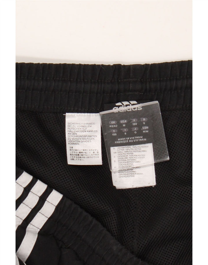 Adidas Pantalones de chándal para hombre Joggers UK 40/42 Medium Negro Poliéster