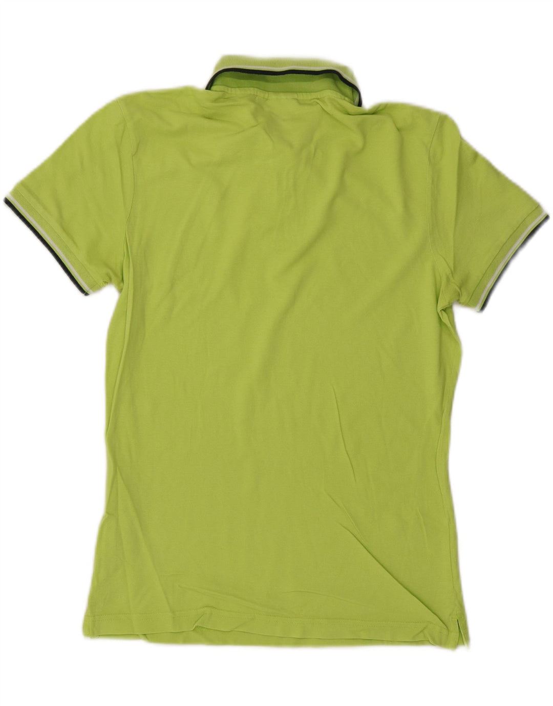 DIADORA Polo Hombre Algodón Verde Medio