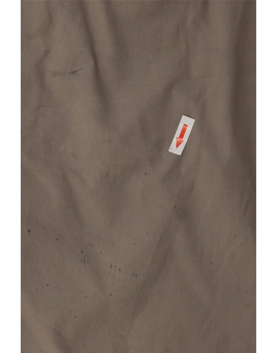 CARRERA Pantalones cortos chinos pegados para hombre W36 Algodón gris grande