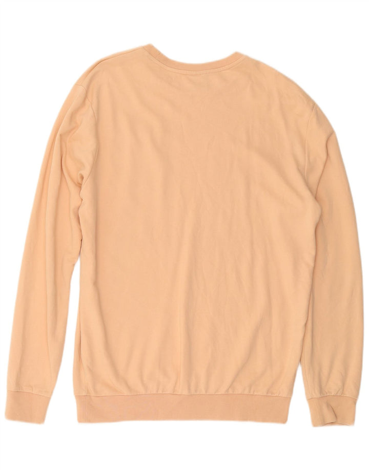 PUMA Sudadera extragrande para mujer UK 14 Algodón amarillo mediano