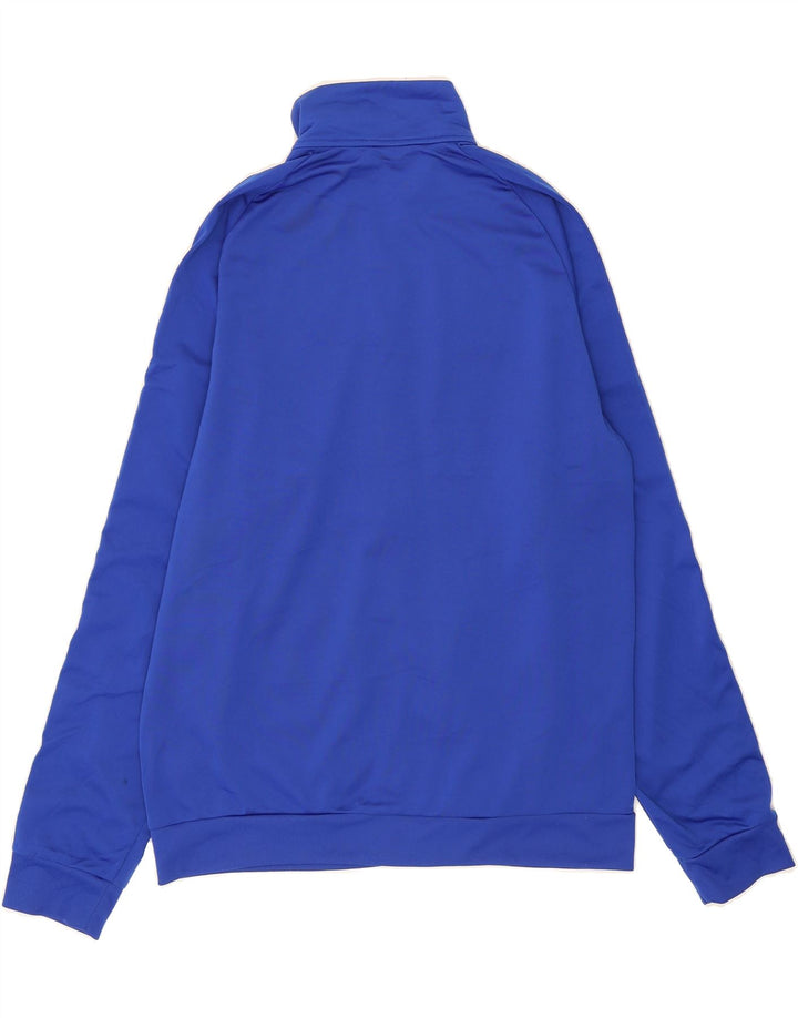 ADIDAS Mens Tracksuit Top Jacket Large Blue Polyester Vintage Adidas and Second-Hand Adidas from Messina Hembry 
