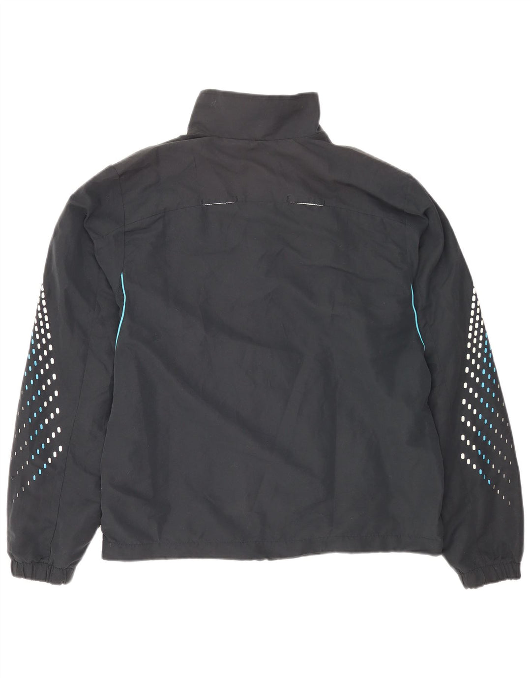LOTTO Mens Tennis Club Perugia Graphic Chándal Top Chaqueta Grande Negro