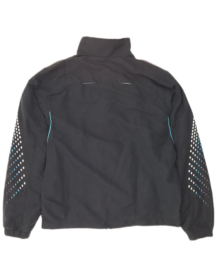 LOTTO Mens Tennis Club Perugia Graphic Chándal Top Chaqueta Grande Negro