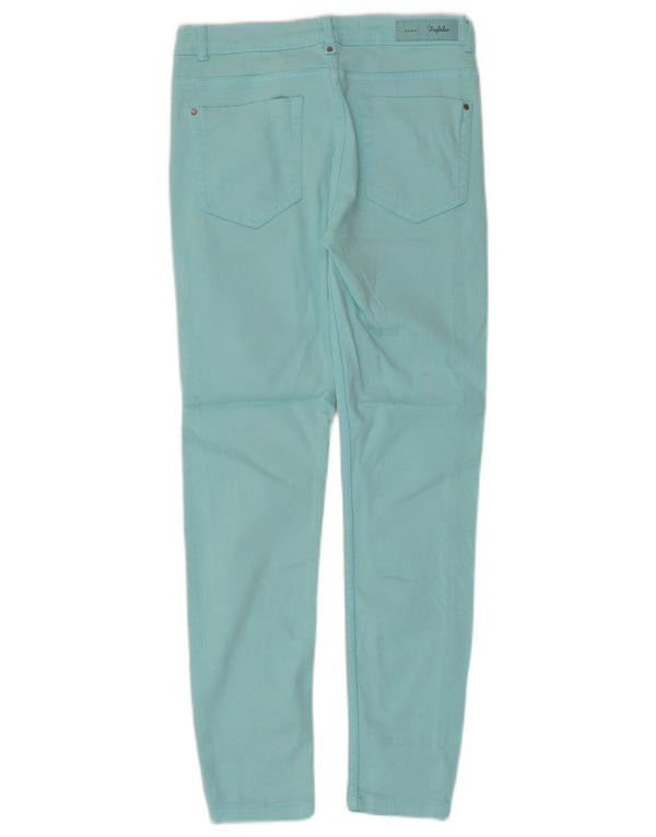 Zara Vaqueros pitillo Trafaluc para mujer EU 34 2XS W24 L25 Algodón turquesa