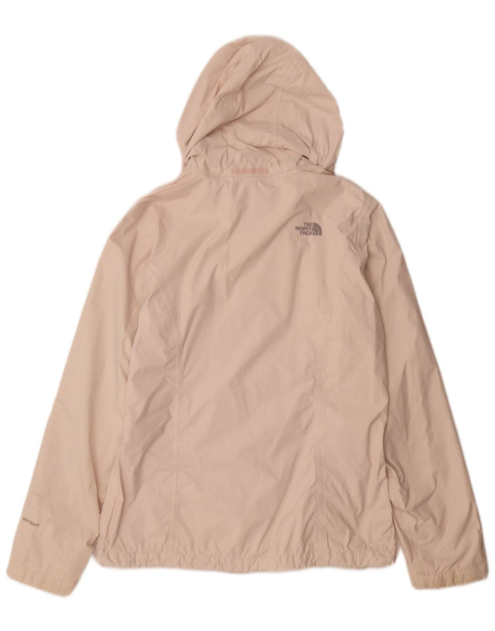 The North Face Chaqueta impermeable con capucha para mujer UK 44 Poliéster rosa medio