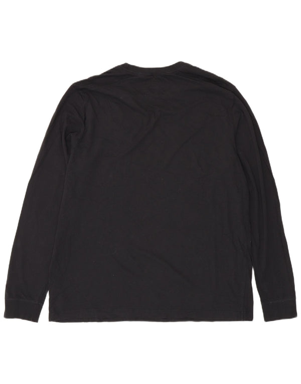 Camiseta Nike Hombre Manga Larga XL Algodón Negro