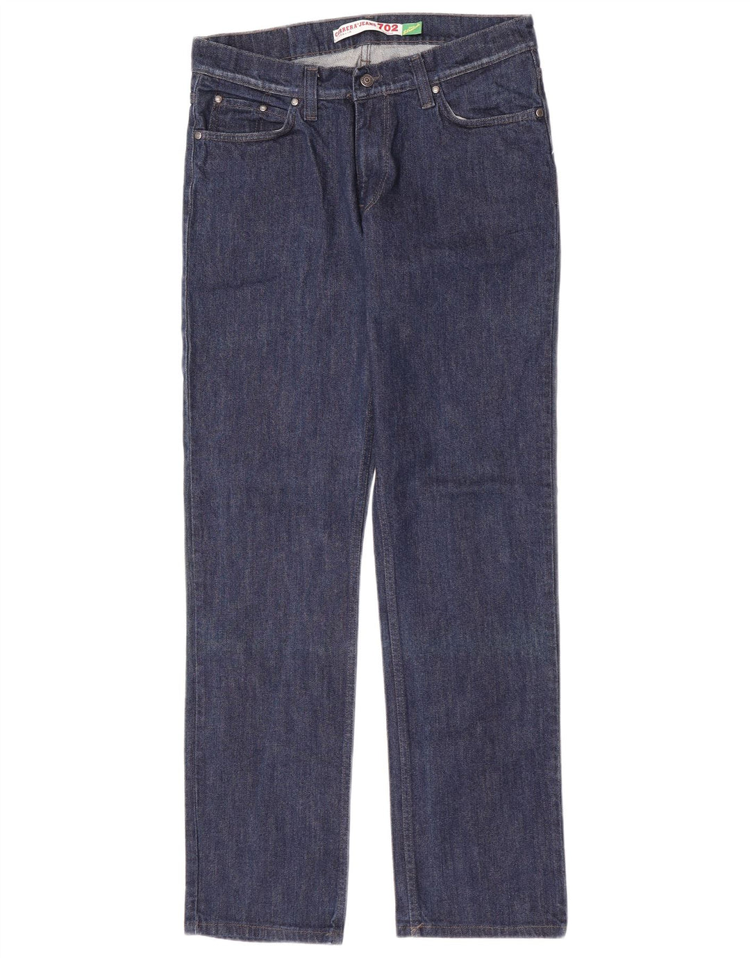 Carrera Hombre 702 Vaqueros Rectos W34 L33 Algodón Azul