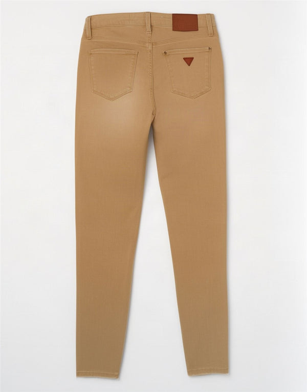 Vaqueros Guess Mujer Skinny W28 L29 Algodón Beige