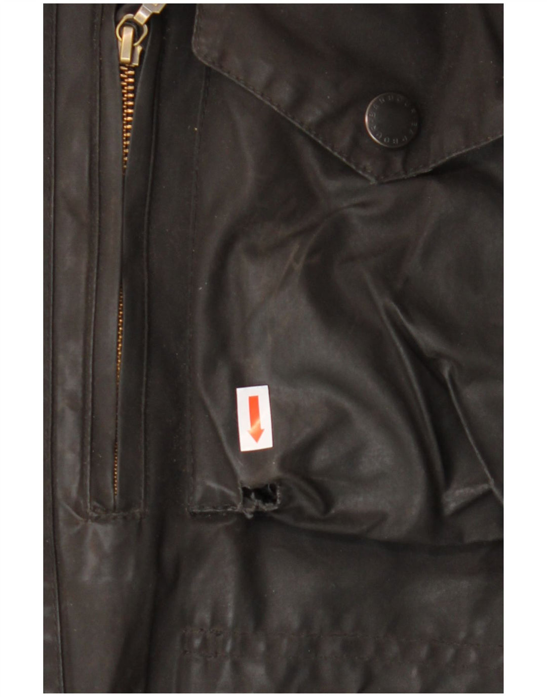 BARBOUR Chaqueta de algodón encerado para hombre UK 38 Marrón medio