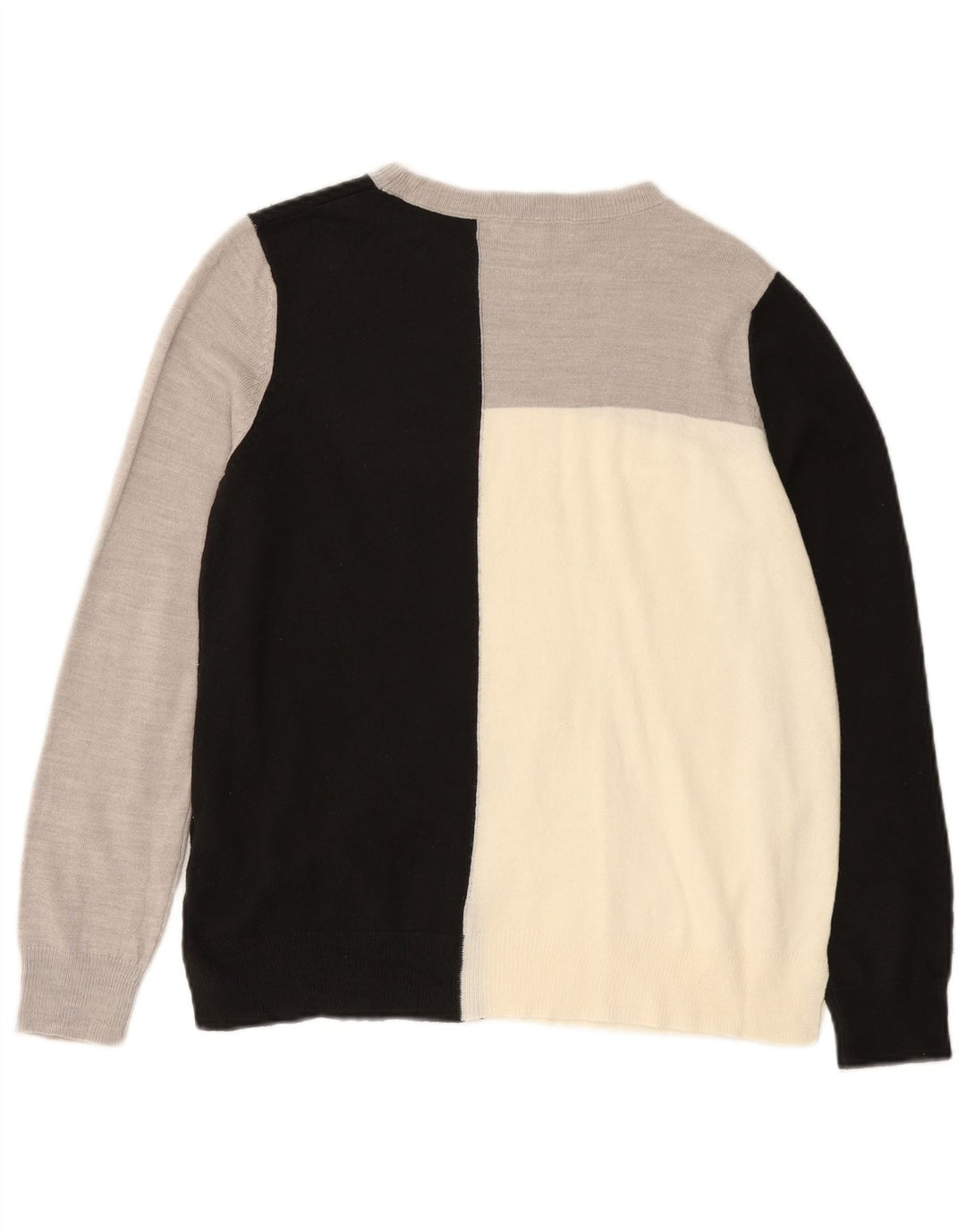 Marks & Spencer Jersey con Cuello Barco para Mujer UK 10 Small Grey