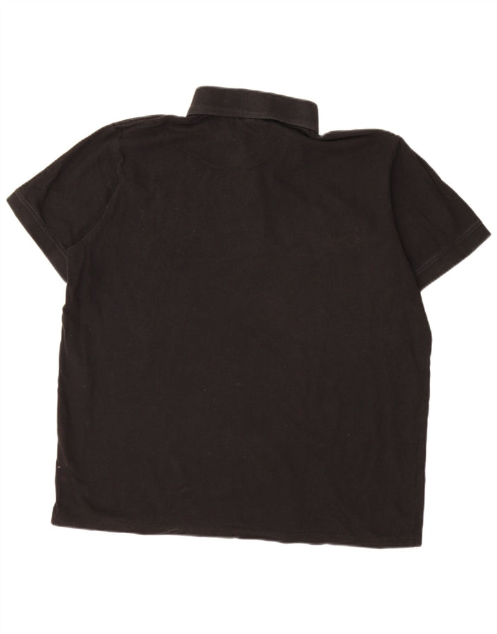 KAPPA Polo Hombre XL Algodón Negro