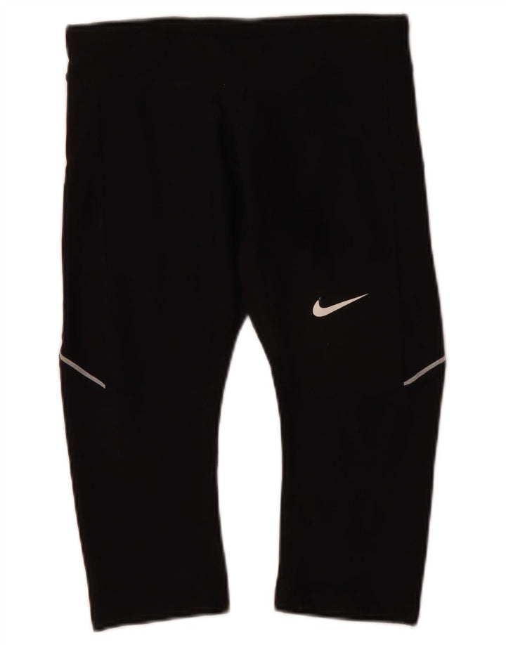 Nike - Leggings capri Dri Fit para mujer, talla 4, XS, poliéster negro