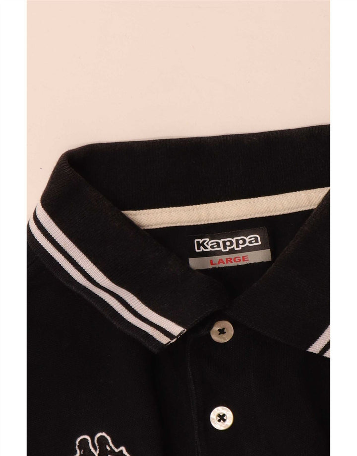 Kappa Polo Hombre Grande Rayas Negras