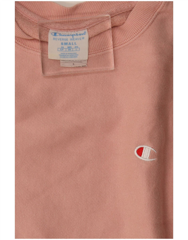 Champion Sudadera Para Hombre Jumper Small Rosa Algodón