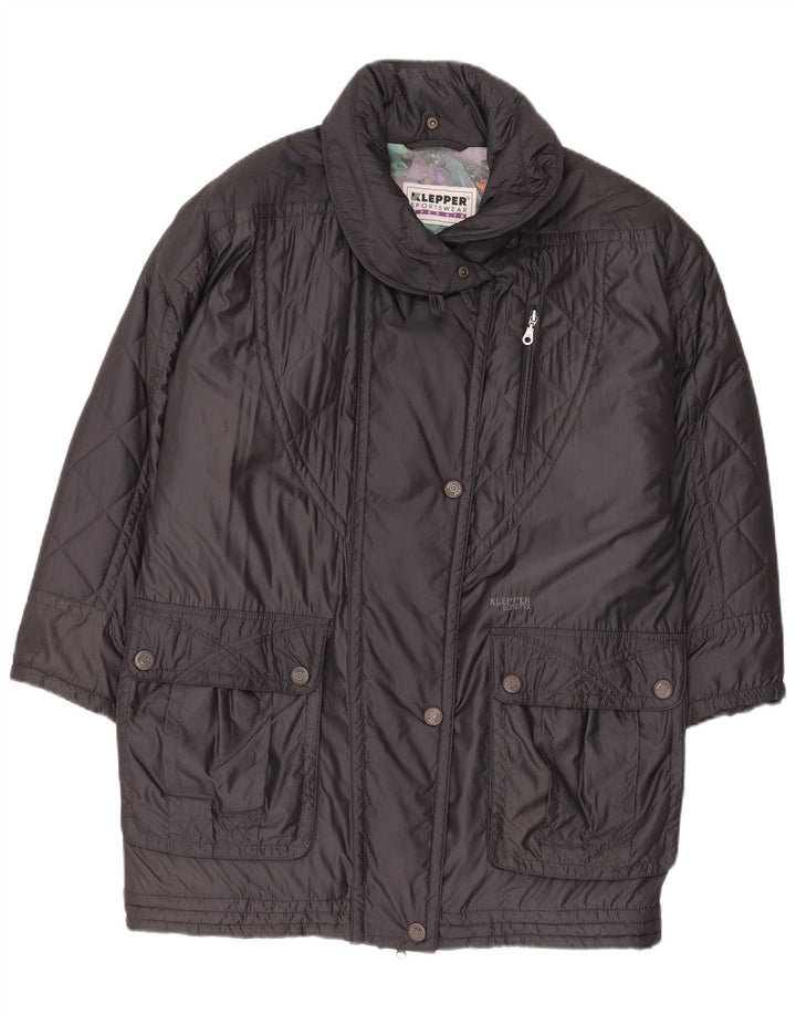 KLEPPER Abrigo acolchado extragrande Gore-Tex para mujer EU 38 Poliamida gris medio