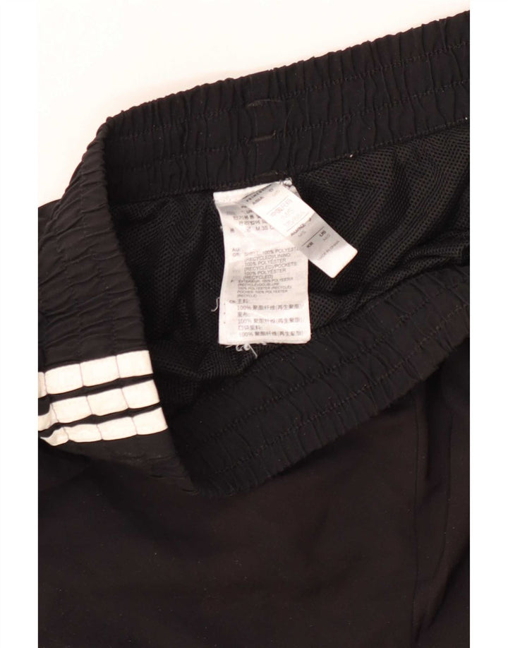 Pantalón Corto Deportivo Adidas Hombre Mediano Negro Poliéster