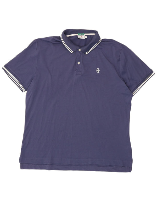 CONTE OF FLORENCE Polo Hombre 3XL Azul Marino Poliamida