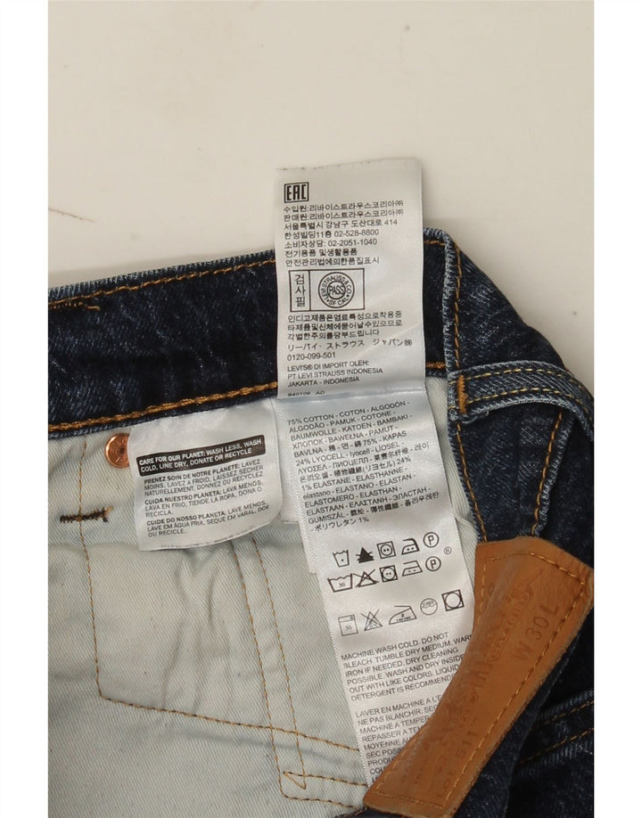 Levi's Mens 511 Denim Shorts W30 Medium Azul Marino Algodón