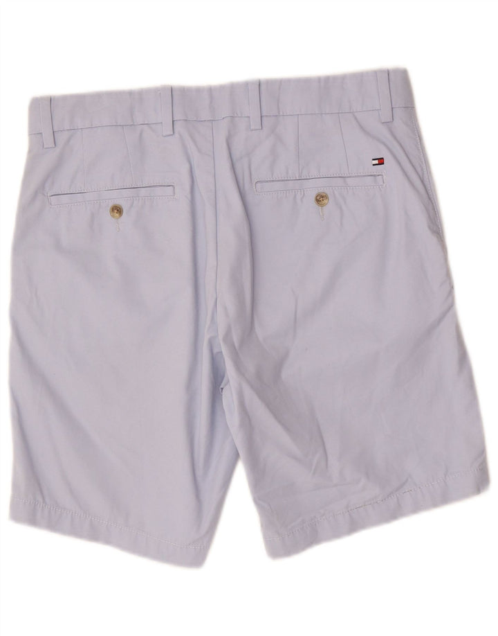 Tommy Hilfiger Pantalones cortos chinos para hombre W32 Algodón azul medio