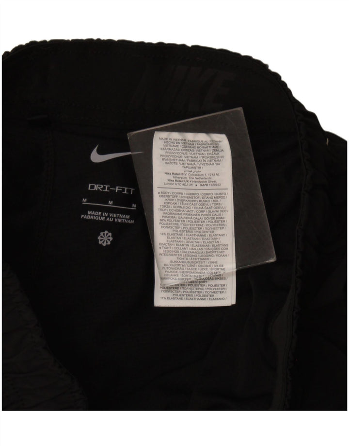 Pantalones cortos deportivos Nike Dri Fit para hombre Poliéster negro mediano