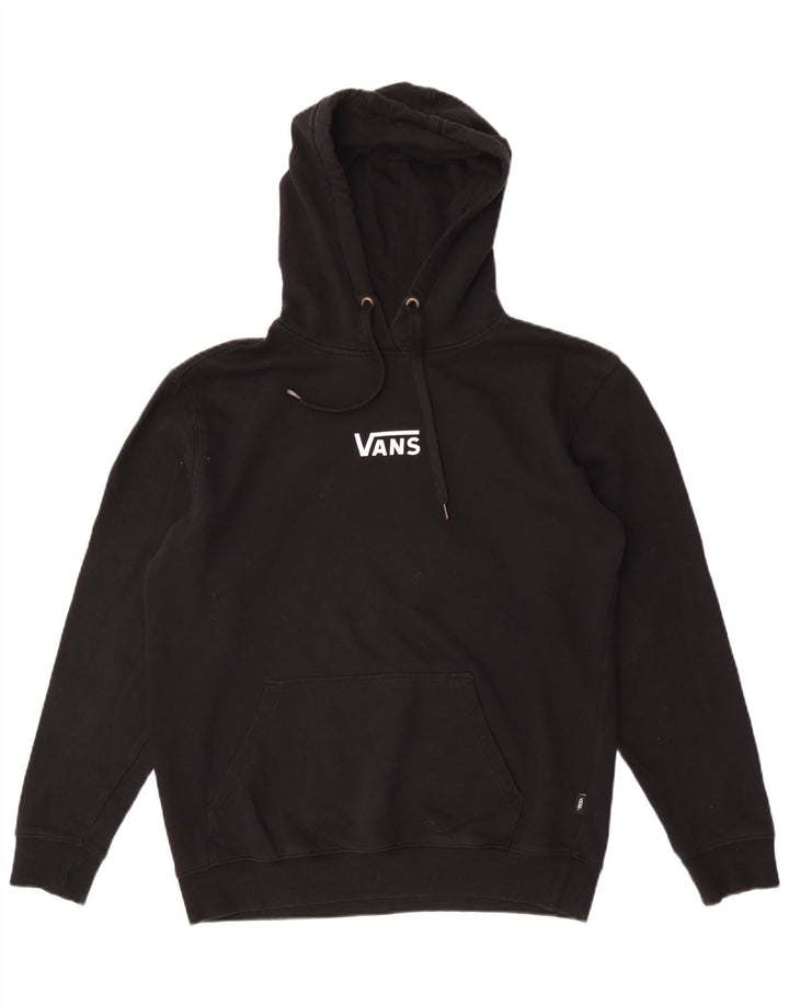 Vans Hombre Sudadera Con Capucha Gráfica Jersey Pequeño Negro