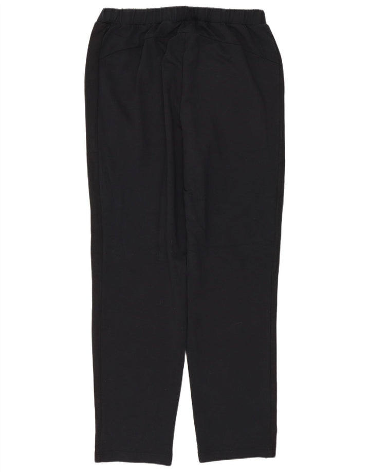 PUMA Pantalones de chándal para hombre, talla grande, algodón negro