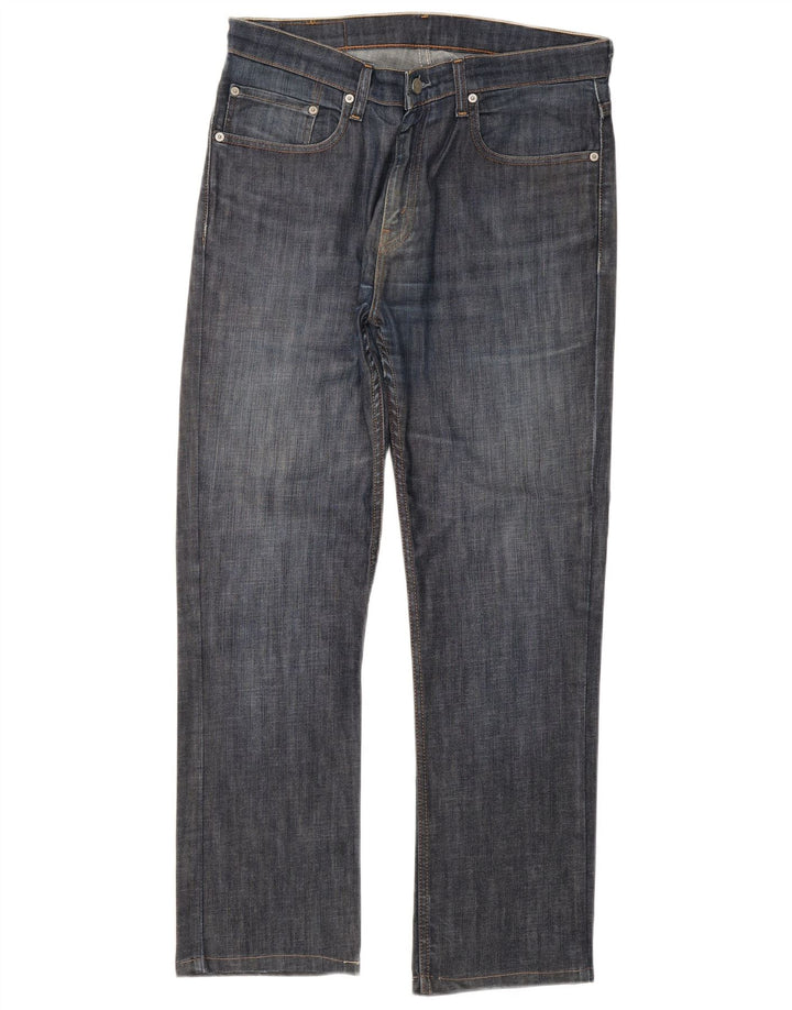 Vaqueros rectos Levi's para hombre W34 L34 Algodón azul marino