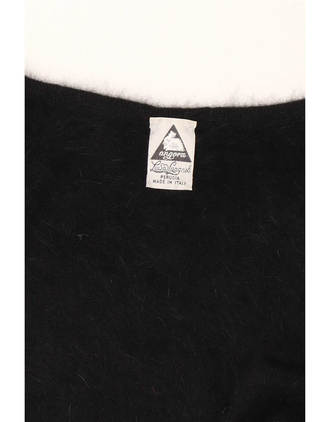 Luisa Spagnoli Top Cami para Mujer UK 44 Medium Black Angora
