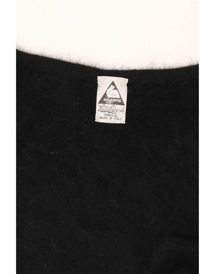 Luisa Spagnoli Top Cami para Mujer UK 44 Medium Black Angora