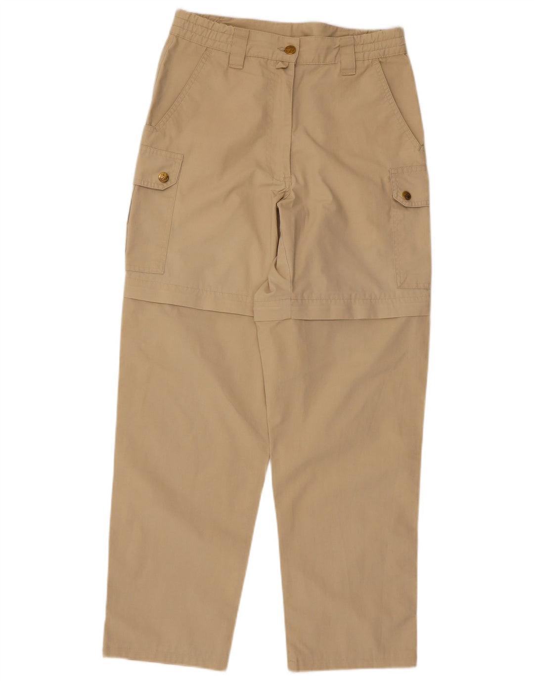 Pantalón Cargo Recto Mujer Jack Wolfskin W27 L28 Poliéster Beige